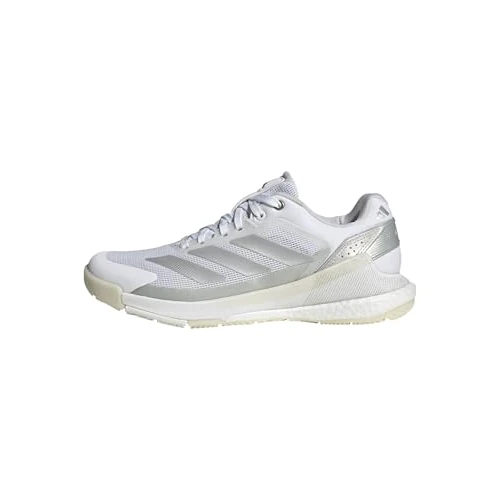 Tijdelijke aanbieding: adidas dames Crazyquick Boost Padel Shoes, ftwr white/silver met./zero met., 38 2/3 EU van 111.99 € naar 111.99 € (0.00% korting)