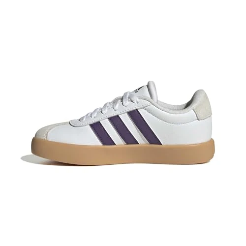 Zeitlich begrenztes Angebot: adidas Unisex Kinder Vl Court 3.0 Kids Shoes, FTWR White/Violet/Gum 3, 31 1/2 EU von 50.00 € auf 34.23 € (32% Rabatt)