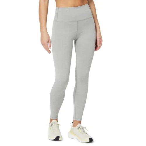 Limited-time offer: Amazon Essentials Women's FormFlex High-Rise Heathered Buttery Soft 7/8 Length Yoga Legging with 25” (63.5cm) inseam, Space Dye Grey, XXL from 11.39 £ to 11.39 £ (save 0.00%)