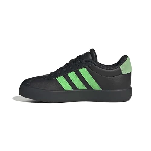 Offerta a tempo: adidas Unisex - Bambini e Ragazzi VL Court 3.0 Kids Shoes, Core Black/Screaming Green/Carbon, 38 EU - 0.00% da 35.00 € a 35.00 €