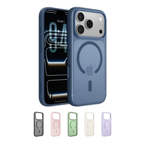 Zeitlich begrenztes Angebot: Belkin SheerForce Grip iPhone 17 Pro Hülle MagSafe Kompatible Handyhülle mit Rutschfesten Rändern, iPhone Schutzhülle, Magnetisch, Transparent, Dünn und Stoßfest – Blau von 34.99 € auf 18.99 € (46% Rabatt)