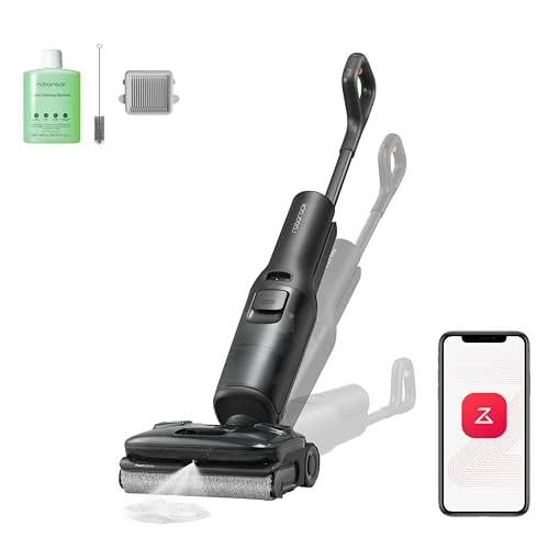 Oferta limitada: roborock F25 Ace Pro Aspiradora-Fregona de 25.000 Pa, Tecnología JetFoaming para Manchas Difíciles, Rodillo Antienredos para Pelo de Mascotas, Diseño Plano 180°, Autolimpieza Alta Temperatura, 60 min de 649.00 EUR a 549.00 EUR (ahorro 15%)