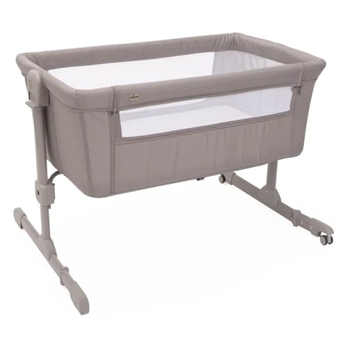 Offerta a tempo: Chicco Next2Me Essential Culla Neonato Fianco Letto, Culla Co-Sleeping, Compatibile con Diversi Letti, Altezza Regolabile, Buona Circolazione dell'Aria, Materasso e Borsa inclusi, 0-6 Mesi, Beige - 26% da 159.00 € a 117.80 €
