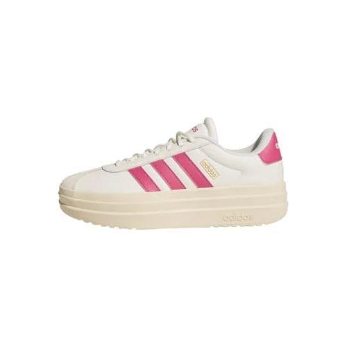 Limited-time offer: adidas Women's Vl Court Bold Shoes, Off White/Dual Magenta/Gold met., 8 UK from 70.00 £ to 70.00 £ (save 0.00%)