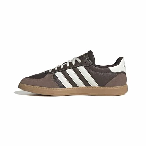 Zeitlich begrenztes Angebot: adidas Damen Breaknet Sleek Shoes, Dark Brown/Off White/Gum 3, 40 EU von 55.00 € auf 50.49 € (8% Rabatt)