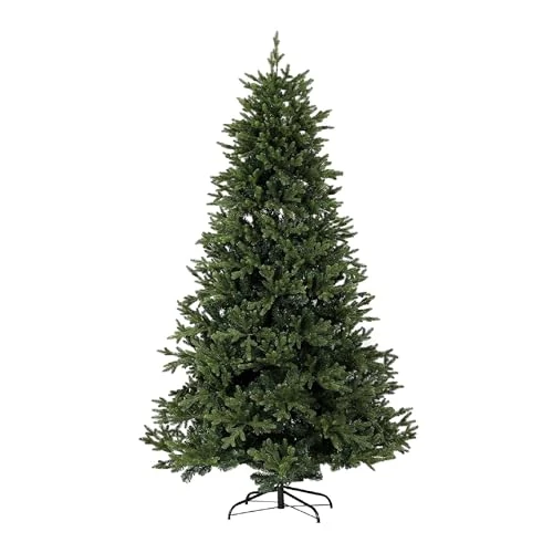 Limited-time offer: Relaxdays Artificial Christmas Tree, 150 cm, Nordmann Fir with Stand, PVC Tips, Lifelike Christmas Tree, Green from $57.62 to $57.62 (save 0.00%)