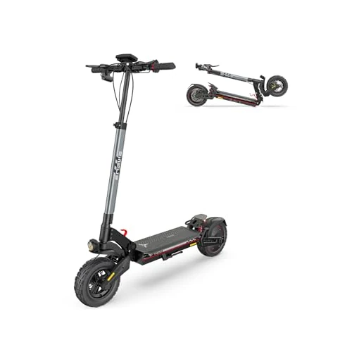 ENGWE Elektrische step, inklapbaar, met accu van 648 Wh/864 tot 50 km/70 km, maximale helling van 15 graden, mechanische schijfremmen en lcd-display Y400/Y600 (Y400, zwart + grijs)