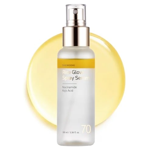 Offerta a tempo: TOSOWOONG Rice Glow Spray Serum, 70% Crusca di Riso, Vit.C, Kojico, Glutatione, Acido Ialuronico, PDRN, Siero Spray All-in-One Glass Skin, K-Beauty, 100ml / 3.38 fl. oz. - 33% da 32.72 € a 21.91 €