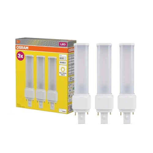 Offerta a tempo: OSRAM DULUX D13 Lampada Compatta LED 6W G24D-1 3000K - 19% da 19.67 € a 15.99 €