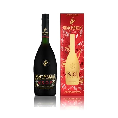 Limited-time offer: Remy Martin VSOP Cognac Fine Champagne | 2025 Limited Edition | The Heart of Cognac Collection | Red & Gold Gift Box | 70cl from 47.50 GBP to 44.50 GBP (save 6%)