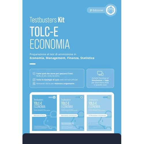 Testbusters TOLC-E. Kit. Nuova ediz.