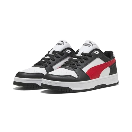 Offerta a tempo: Puma Rebound Slam Lo Sneaker, Unisex, Nero, Rosso, Bianco, 42 - 0.00% da 32.95 € a 32.95 €