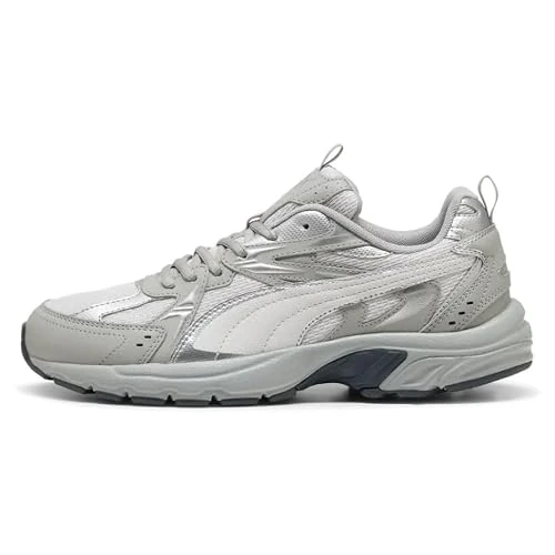 Offre limitée : Puma Baskets MILENIO Tech Unisexes, Gris Echo-Feather Gris argenté, 45 EU de 62.79 € à 62.79 € (0.00% de remise)