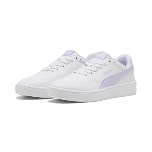 Offerta a tempo: PUMA Sneakers Court Lally da Donna 37, White Light Lavender Purple - 28% da 50.00 € a 36.00 €