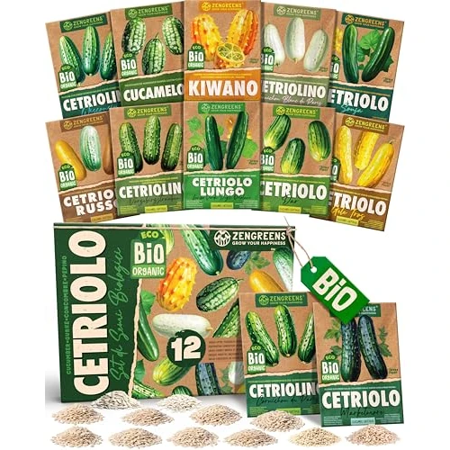 ZenGreens® - Biologische Komkommer Zaden Set - 12st.