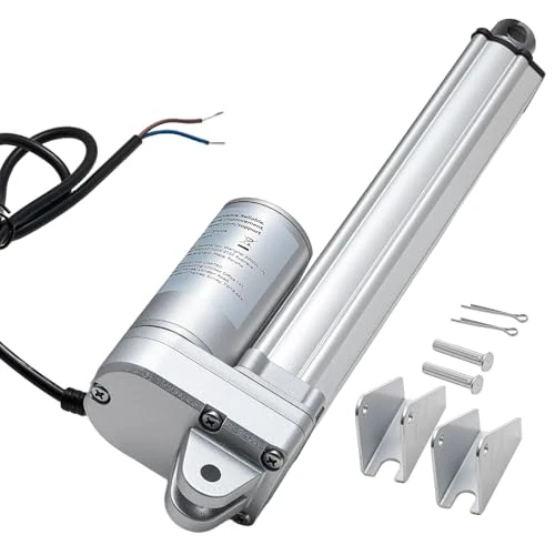 Oferta limitada: VEVOR Actuador Lineal de 12 V, Motor Lineal Impermeable IP65 de 203,2 mm, 3000 N, 5 mm/s, con Soportes de Montaje para Seguidores Solares, Maquinaria Industrial y Abridores de Puertas, Plata de 45.90 € a 45.90 € (ahorro 0.00%)