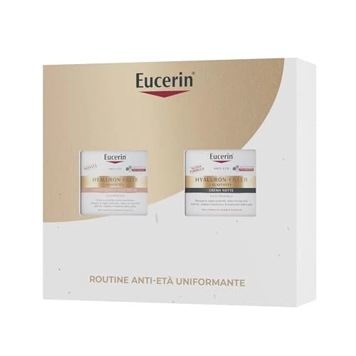 Oferta ograniczona: Eucerin Skincare zestaw rutyny przeciw starzeniu się, zestaw upominkowy dla kobiet uroda z hialuronem i elastycznością krem na dzień różowy SPF 30 50 ml i krem na noc 50 ml do podwójnego działania z 53.83 EUR na 34.99 EUR (znizka 35%)
