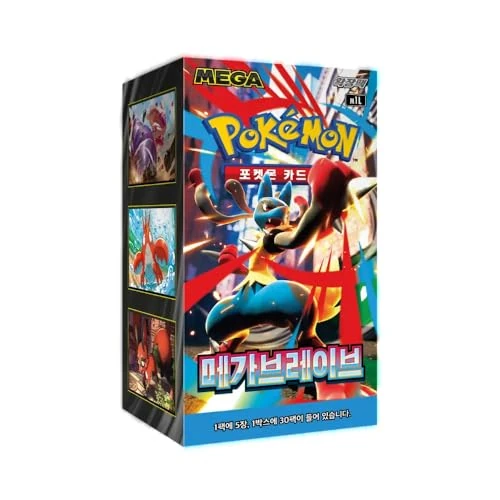 Pokemon Mega Brave m1L koreański Booster Box