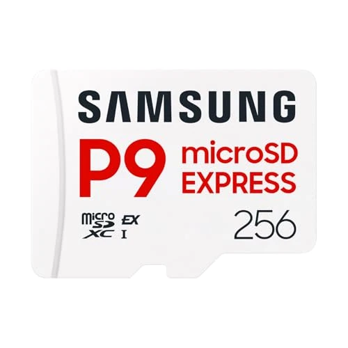 Offerta a tempo: Samsung Memorie P9 Express Scheda MicroSD, Compatibile con Nintendo Switch 2 da 256 GB, UHS-I U3, Fino a 800 MB/s - 22% da 66.86 € a 52.20 €