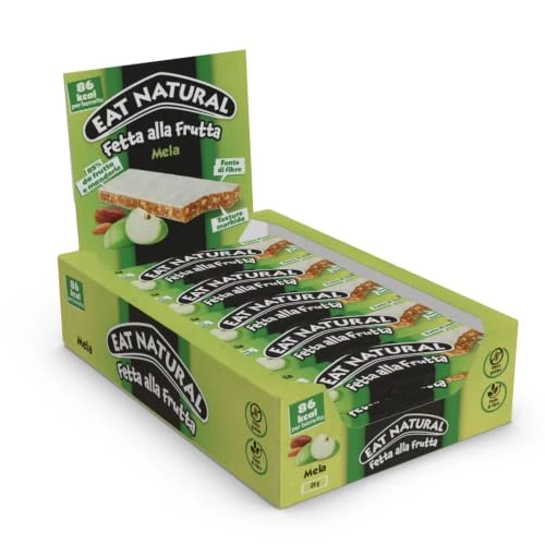 Offerta a tempo: Eat Natural Fette alla Frutta, Barrette Morbide alla Mela, 15x25g - 39% da 14.85 € a 8.99 €