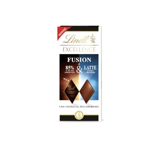 Offerta a tempo: Lindt EXCELLENCE FUSION tavoletta di cioccolato fondente fior di sale - 58% da 4.79 € a 1.99 €