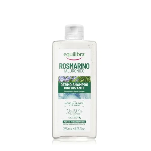 Offerta a tempo: Equilibra Rosmarino Ialuronico Dermo Shampoo Rinforzante, 265 ml - 35% da 5.60 € a 3.62 €