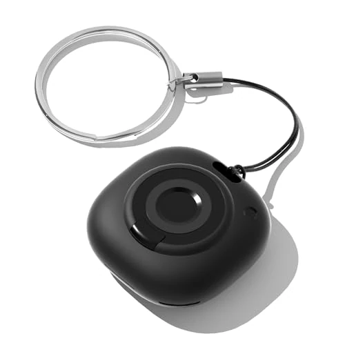 Oferta limitada: Smart Tag Localizador, Compatible con Apple «Find My» (Solo iOS), para Maletas/Bolsos/Llaves/Mochilas Infantiles, Batería extraíble (1, Negro-1 Pack) de 9.99 EUR a 5.69 EUR (ahorro 43%)