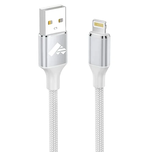 Aioneus Kabel do iPhone 1 M, kabel do ładowania, iPhone, szybkie ładowanie, certyfikat MFi, długi kabel Lightning USB ładowarka kabel do iPhone 11 12 13 14 Pro Max Plus Mini XS XR X 8 7 6 SE iPad