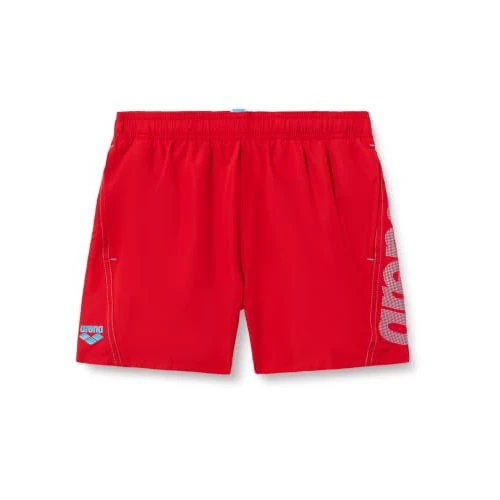 Limited-time offer: ARENA Fundamentals Logo R Beach Boxer - Boys' Swim Shorts, Inner Brief | Boys' Beach and Pool Swim Shorts, Soft Recycled Fabric, Quick-Drying, Long Beach Boxer Shorts from 23.22 £ to 14.63 £ (save 37%)