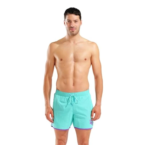Oferta limitada: ARENA Bañador Corto para Hombre Big Logo Borders de 26.89 € a 25.49 € (ahorro 5%)
