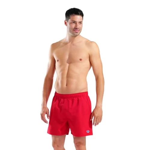 Limited-time offer: ARENA Men’s Fundamentals R Beach Boxer Short Hook and Loop Back Pocket Inner Drawstring Brief Quick Dry Athletic Comfort Pool Outdoor Swimming Bottom, Red/Turquoise, US Size Medium from $36.00 to $34.95 (save 2.92%)