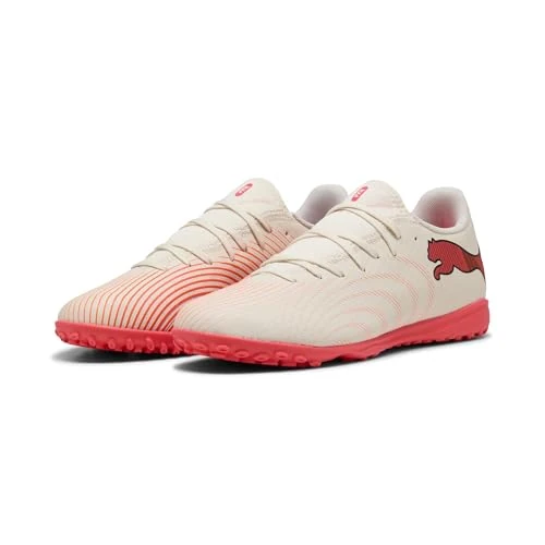 Offerta a tempo: Puma Scarpa da Calcio Unisex Future 9 Play TT, SUGARED Almond White-Ultra Red Black, Taglia 40 - 0.00% da 42.00 € a 42.00 €
