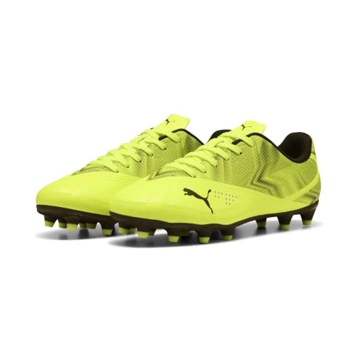 Offre limitée : Puma Rapid FG/AG Chaussures de Football pour Homme Lime Squeeze Black, 45 EU de 44.29 € à 44.29 € (0.00% de remise)