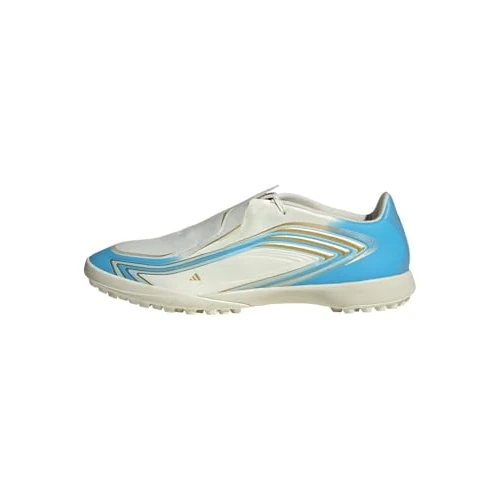 Oferta limitada: adidas Unisex Adulto F50 Messi League Turf Football Shoes, Ivory/Semi Blue Burst/Icey Blue, 44 2/3 EU de 100.00 € a 80.00 € (ahorro 20%)