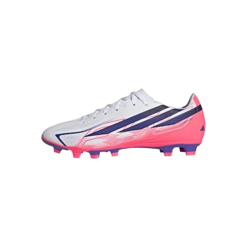 Offre limitée : adidas Mixte F50 Hyperfast Club Firm Ground/Multi Ground Football Boots Shoes, FTWR White/Solar Purple/Solar Turbo, 40 EU de 59.44 € à 59.44 € (0.00% de remise)