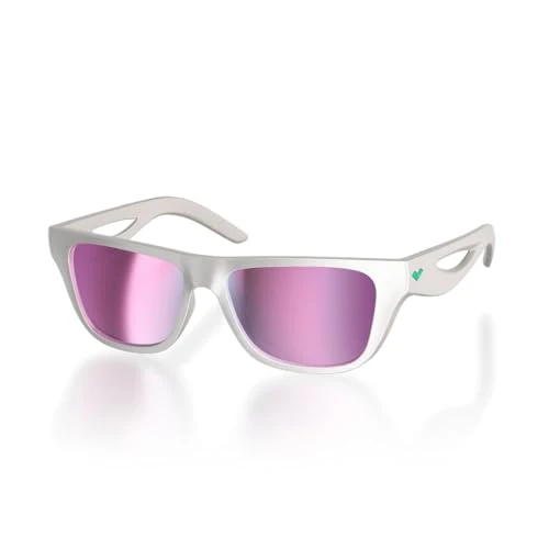 Offerta a tempo: ARENA OCEANID Occhiali da Sole Polarizzati Lifestyle, Montatura Flessibile e Leggera, Antiurto Protezione UV, Antiriflesso Idrofobico e Antistatico, Classe Ottica 3, Made in Italy - Frozen Acid - 45% da 99.00 € a 54.14 €