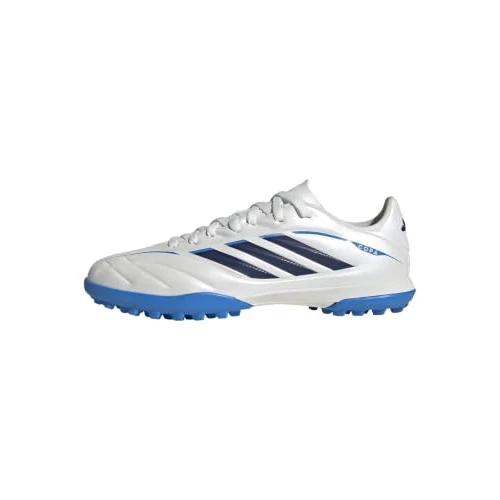 Limited-time offer: adidas Unisex Kids Copa Pure Iv Club Turf Football Kids Shoes, Zero met./Dark Blue/Lucid Ray Blue, 1 UK from 37.99 £ to 37.99 £ (save 0.0%)