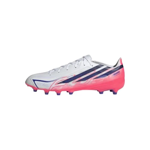 Offre limitée : adidas Mixte F50 Hyperfast League Artificial Ground Football Boots Shoes, FTWR White/Solar Purple/Solar Turbo, 42 EU de 90.00 € à 62.42 € (31% de remise)