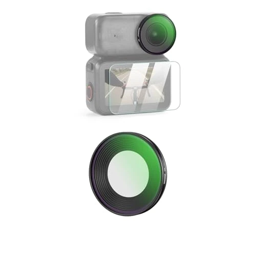 Tijdelijke aanbieding: NEEWER UV-filter compatibel met DJI Osmo Nano, schroef op beschermende actie camera lens filter meervoudig gecoat optisch glas fotografie accessoires met gehard glas schermbeschermer van 15.99 € naar 15.99 € (0.00% korting)