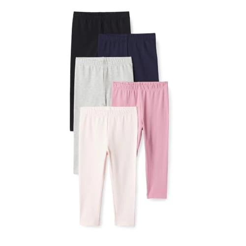 Offerta a tempo: Amazon Essentials Leggings da Ragazza, Multicolore Scuro, 9-10 anni - 0.00% da 22.80 € a 22.80 €