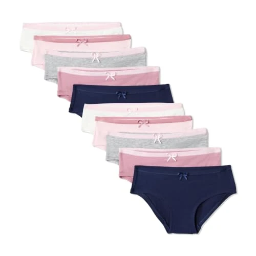 Offre limitée : Amazon Essentials Sous-vêtements en Coton Fille, Lot de 10, Neutres, 2 ans de 15.79 € à 15.79 € (0.00% de remise)