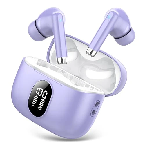 Offerta a tempo: QXQ S26 Cuffie Bluetooth, Auricolari Bluetooth 5.4 con ENC Riduzione Rumore - 37% da 29.99 € a 18.99 €