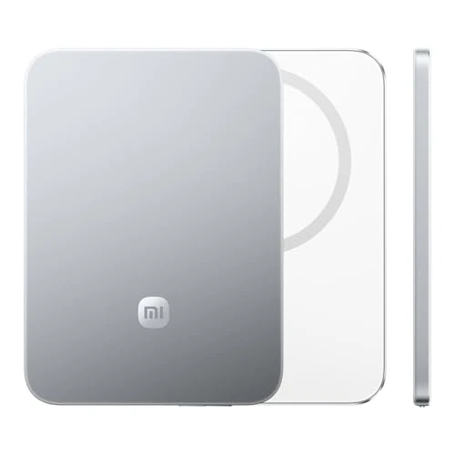 Oferta limitada: Xiaomi Ultrathin Magnetic Power Bank 5000mAh 15W Compatible con MagSafe para iPhone Batería Externa Ultrafina y Ligera con Carga inalámbrica, Compatible con iPhone 17/16/15/14/13/12, Gletscher Silber de 59.99 € a 49.99 € (ahorro 17%)