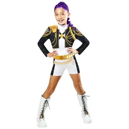 Rubies Officiële Netflix K-Pop Demon Hunters Rumi Golden Classic kinderkostuum, kinderkostuum, maat 7-8 jaar