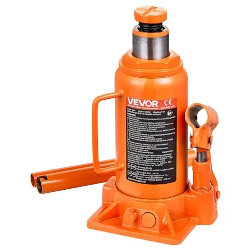 Zeitlich begrenztes Angebot: VEVOR hydraulischer Wagenheber Flaschenwagenheber 12 t 205–400 mm Hubbereich, Hochleistungs-Stempelwagenheber für Auto SUV Pickup Autoreparatur Hauslift landwirtschaftliche Geräte, Orange von 30.90 € auf 30.90 € (0.00% Rabatt)