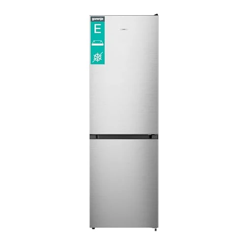 Offerta a tempo: Gorenje NRK619EPXL4 Frigorifero Combinato a libera installazione, 304 litri, Altezza 186 cm, Total No frost, Ventilazione MultiFlow, Controllo Touch, Doppia porta reversibile, Classe E, Inox - 16% da 499.00 € a 419.00 €