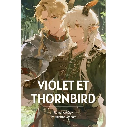 Romance Gay : Violet et Thornbird - Romance Fantastique Épique, Aventure Chevalier et Roi Démon, Histoire d'Amour Magique Occidentale (Fantastique Gay Romance fr) (French Edition)
