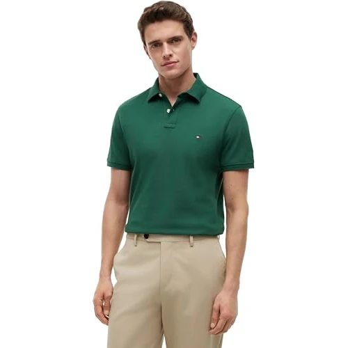 Oferta limitada: Tommy Hilfiger Polo 1985 Regular Mw0Mw17770 S/S para Hombre, Verde (Verde Calle), M de 79.90 € a 79.90 € (ahorro 0.00%)