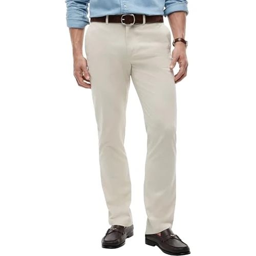 Limited-time offer: Tommy Hilfiger Men's Core Denton Essential Twill Mw0Mw40262 Chino, Beige (Newsprint), 33W / 28L from 95.00 £ to 42.07 £ (save 55.72%)