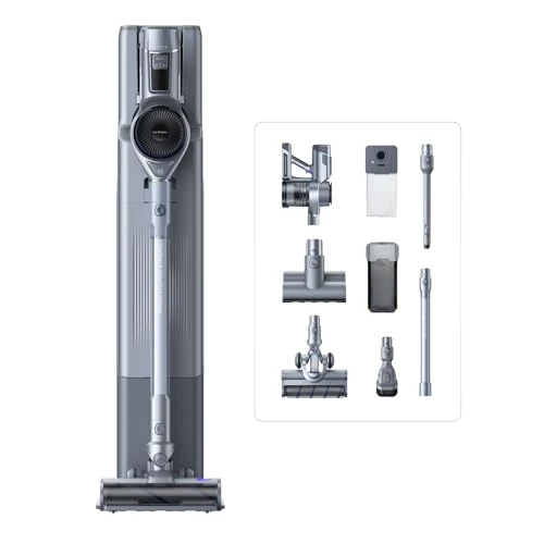 Limitiertes Angebot: NARWAL V40 Station Akku Stabstaubsauger Kabelloser, mit Auto Absaugstation, 28000PA / 220AW, 120 Min Laufzeit, Tangle Free Tierhaare Funktion, 100 Tage Wartungsfrei, Mehrzweckbürstenkopf von 449.00 EUR auf 449.00 EUR (Spare 0%)